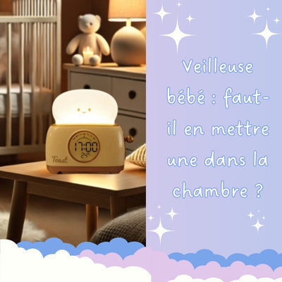VEILLEUSE BÉBÉ : FAUT-IL EN METTRE UNE DANS LA CHAMBRE DE VOTRE ENFANT ?