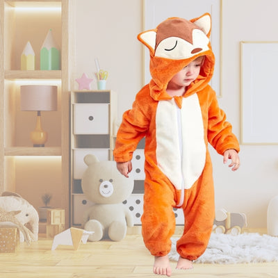 combinaison-bébé-fille-renard-craquant-confortable-pratique