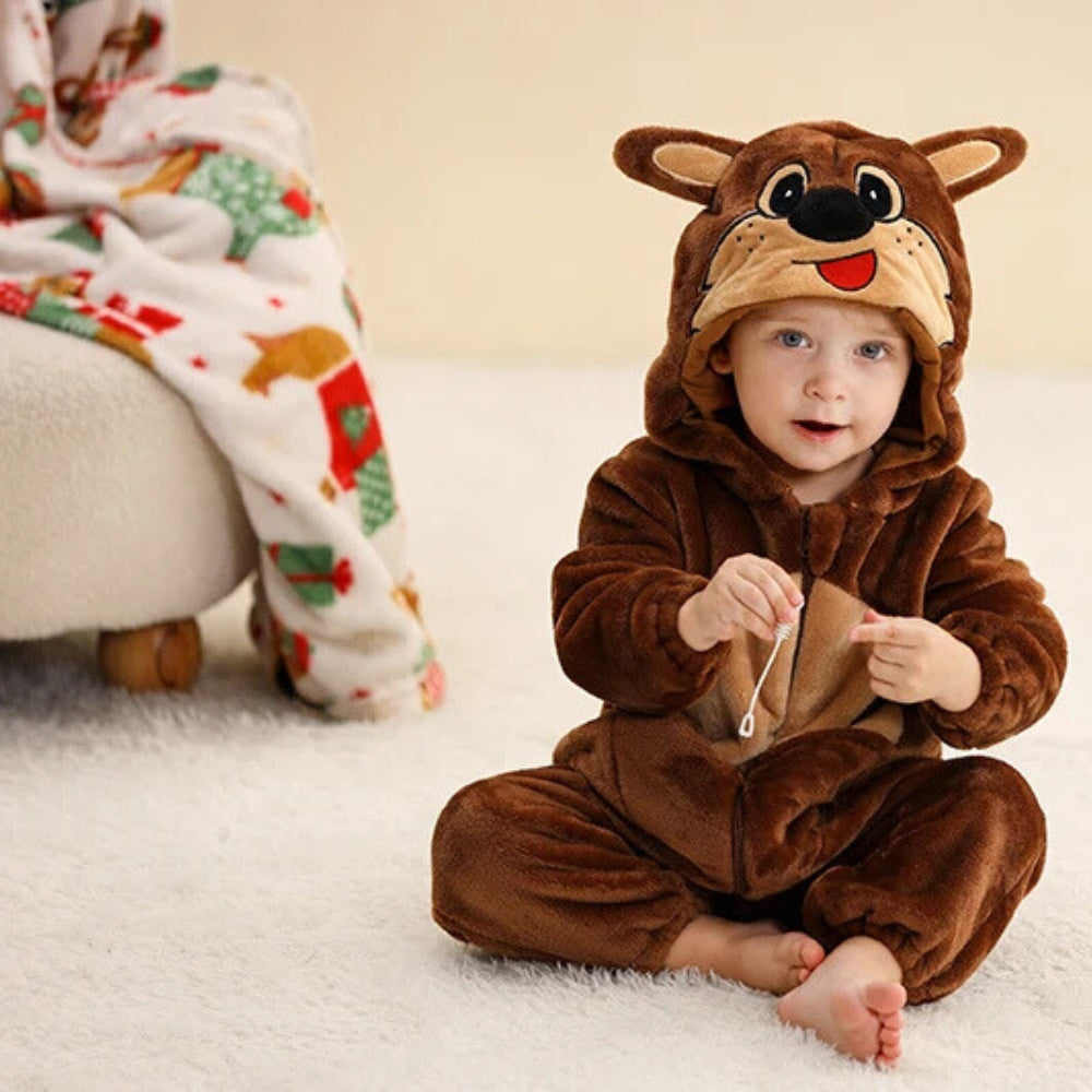 combinaison-bébé-hiver-kangourou-brun-caramel