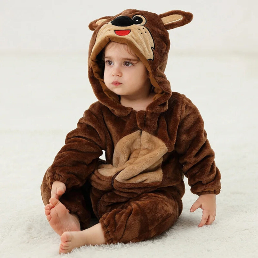 combinaison-bébé-hiver-kangourou-brun-foncé