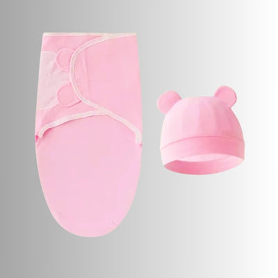 couverture-d-emmaillotage-bébé-rose-intense
