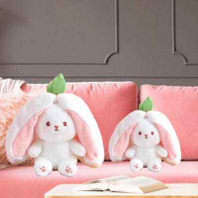 doudou-lapin-rose-fraise-doux-mignon