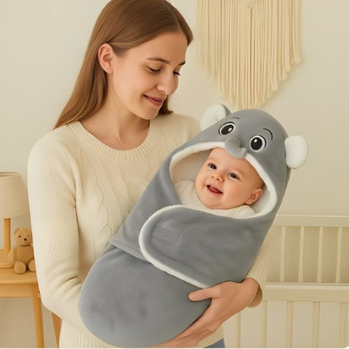 nid-d-ange-bebe-gris-sommeil-confortable-doux