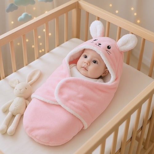 nid-d-ange-rose-lapin-pour-hiver