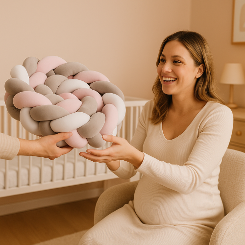 tour-de-lit-tresse-rose-blanc-gris-cadeau-pour-future-maman