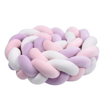 tour-de-lit-tresse-rose-blanc-violet-doux-confortable