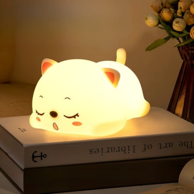veilleuse-enfant-chat-couche-décor-chambre-pour-enfant