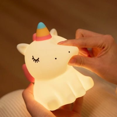 veilleuse-enfant-licorne-souple-silicone-mignonne