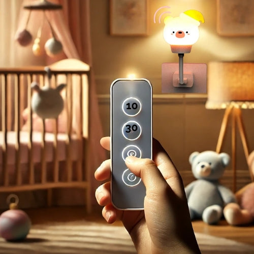 veilleuse-murale-programmable-avec-télécommande