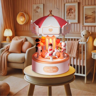 veilleuse-musicale-bébé-décor-élégant-blanc