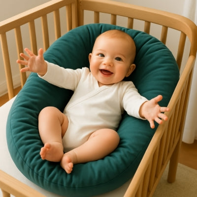 cocon-bebe-vert-pour-nourrisson-garçon-fille