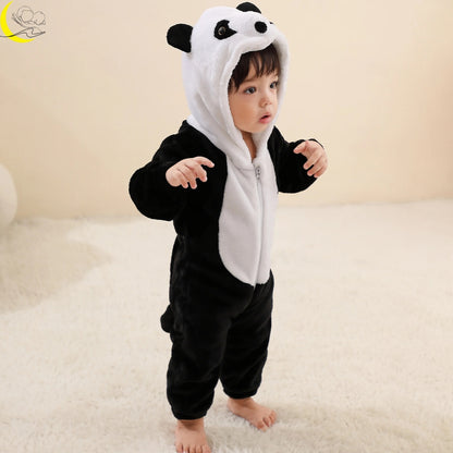 combinaison-bébé-hiver-panda-déguisement