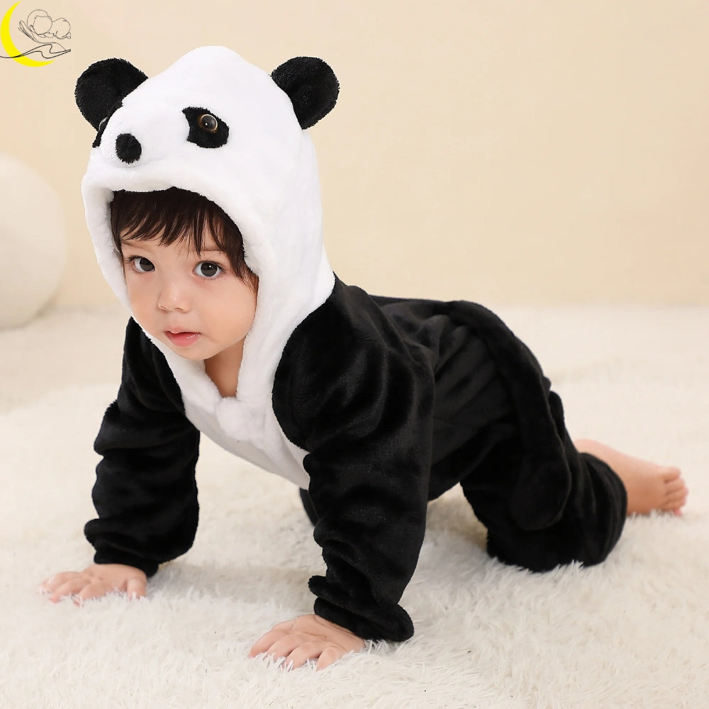 combinaison-bébé-hiver-panda-mignon