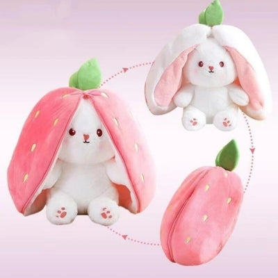 doudou-lapin-rose-transformable-rapidement