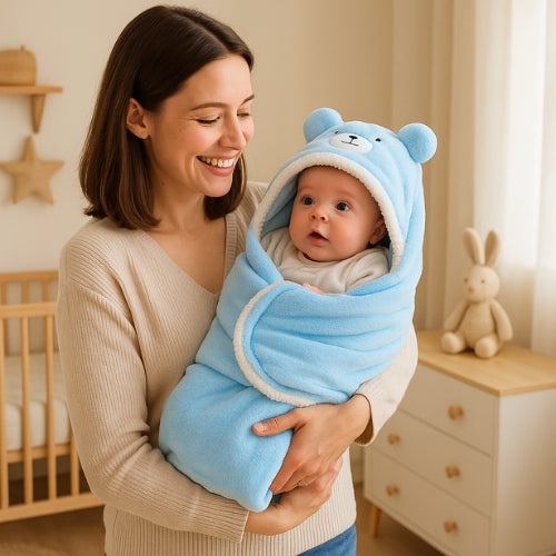 nid-d-ange-ourson-garçon-emmaillotage