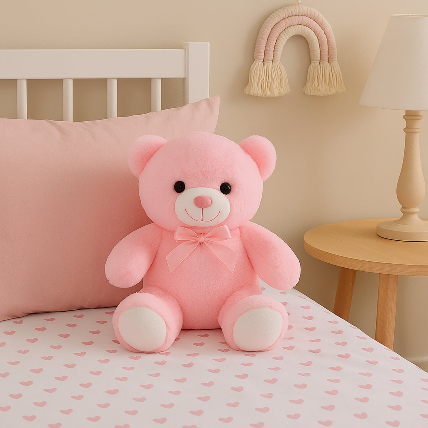 ours-en-peluche-rose-pour-chambre-fille