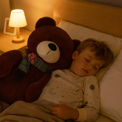 PELUCHE GEANTE | Ours câlin tendre et élégant