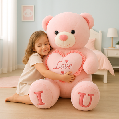 PELUCHE GEANTE | Ours tendre et rassurant