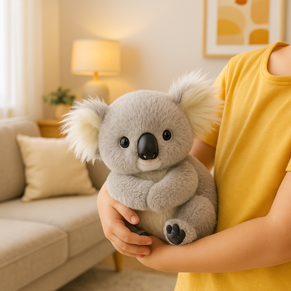 peluche-koala-gris-compagnon-de-jeu