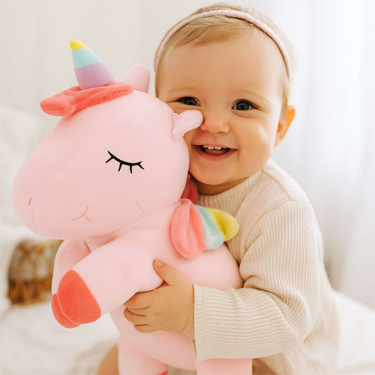 peluche-licorne-rose-doux-moelleux