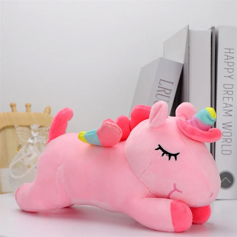 peluche-licorne-rose-sécuritaire-pour-bébé