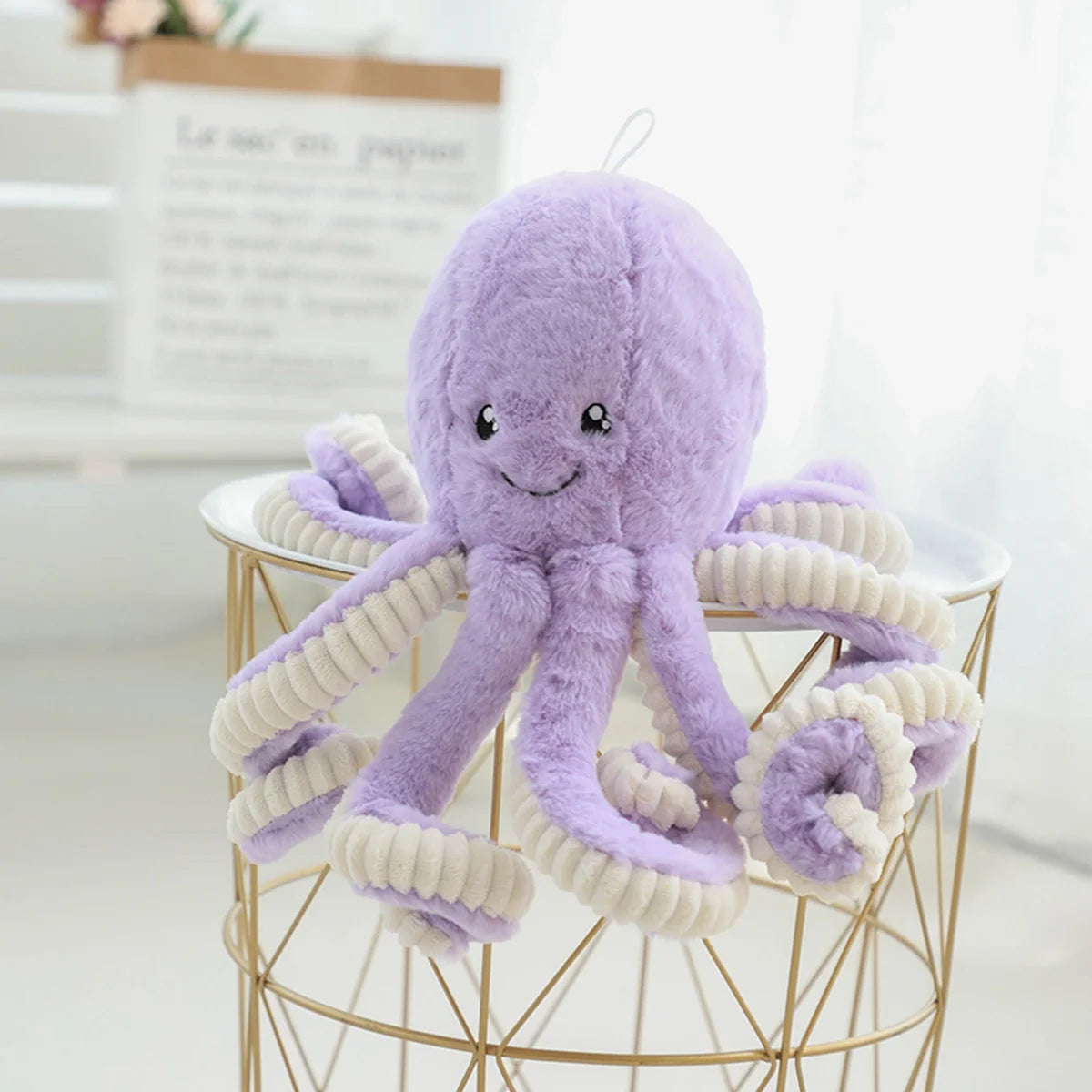 PELUCHE | Pieuvre douce et attendrissante pour enfant
