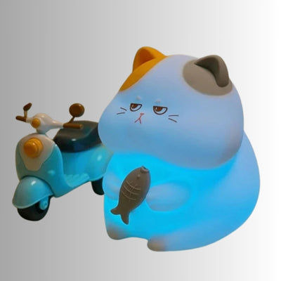veilleuse-enfant-chaton-couleur-lumière-bleu